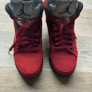 Ragging bull Jordan 5's